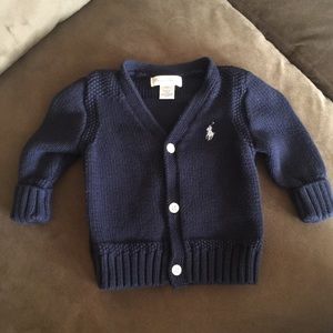 Ralph Laurel Baby Boys Sweater Cardigan 6 months